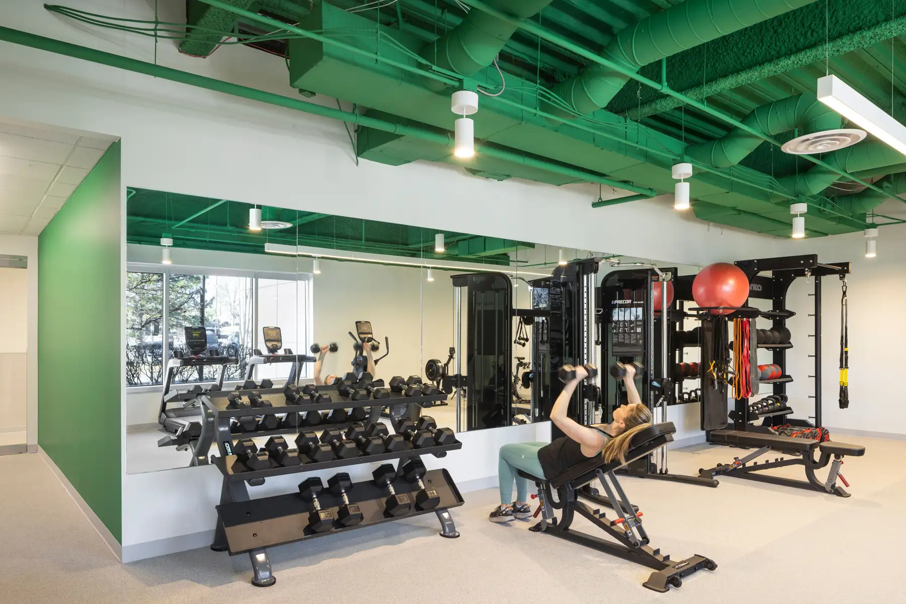 commercial office gym